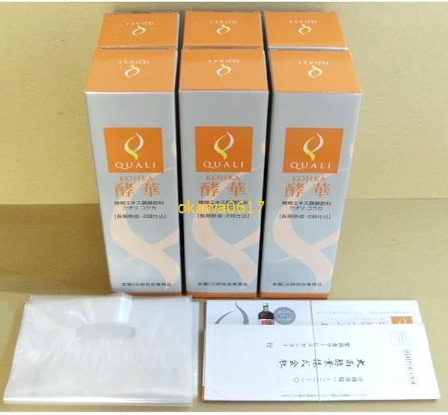 Amazon.co.jp: 大高酵素 クオリ コウカ 酵華 長期熟成2段仕込 大容量