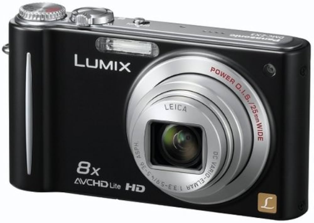 Panasonic Lumix ZX3 Digital Camera - Black (14.1MP, 8x Optical