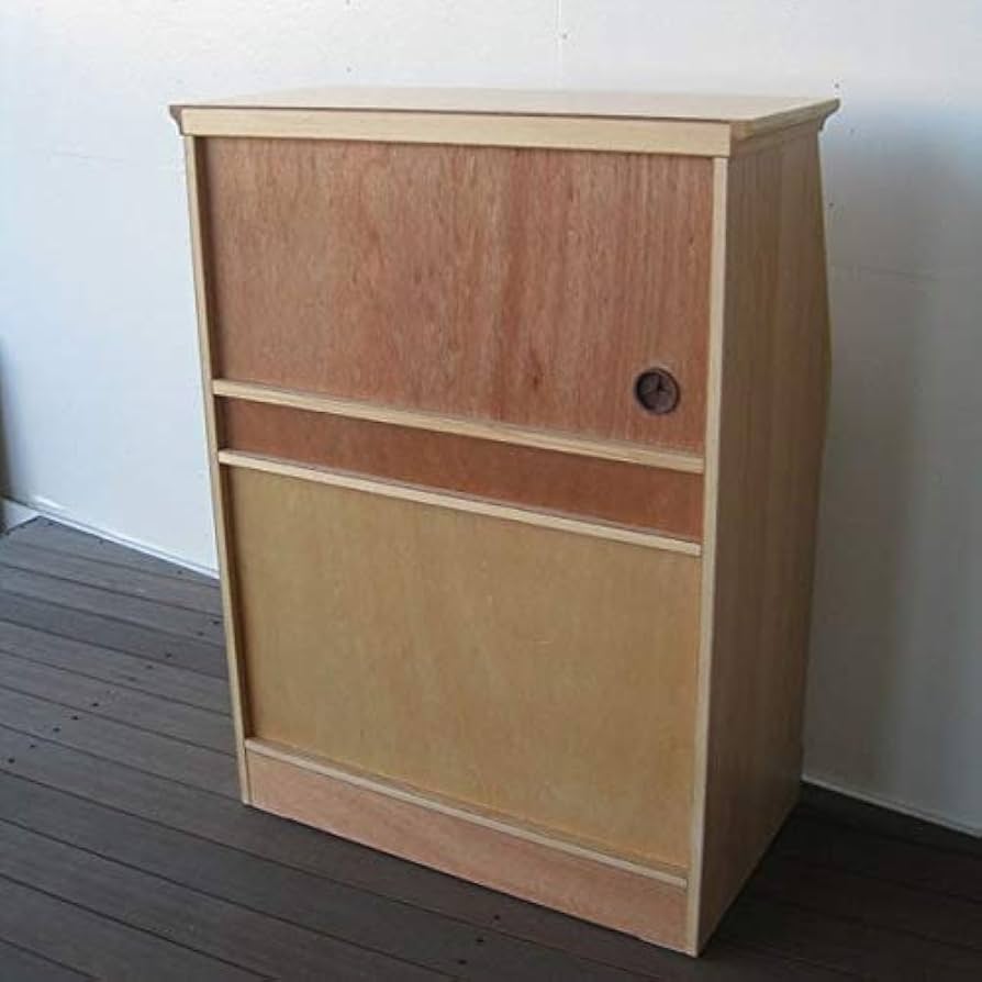 Amazon | ウッドギャラリー樹 ライティングビューロー80 ナチュラル