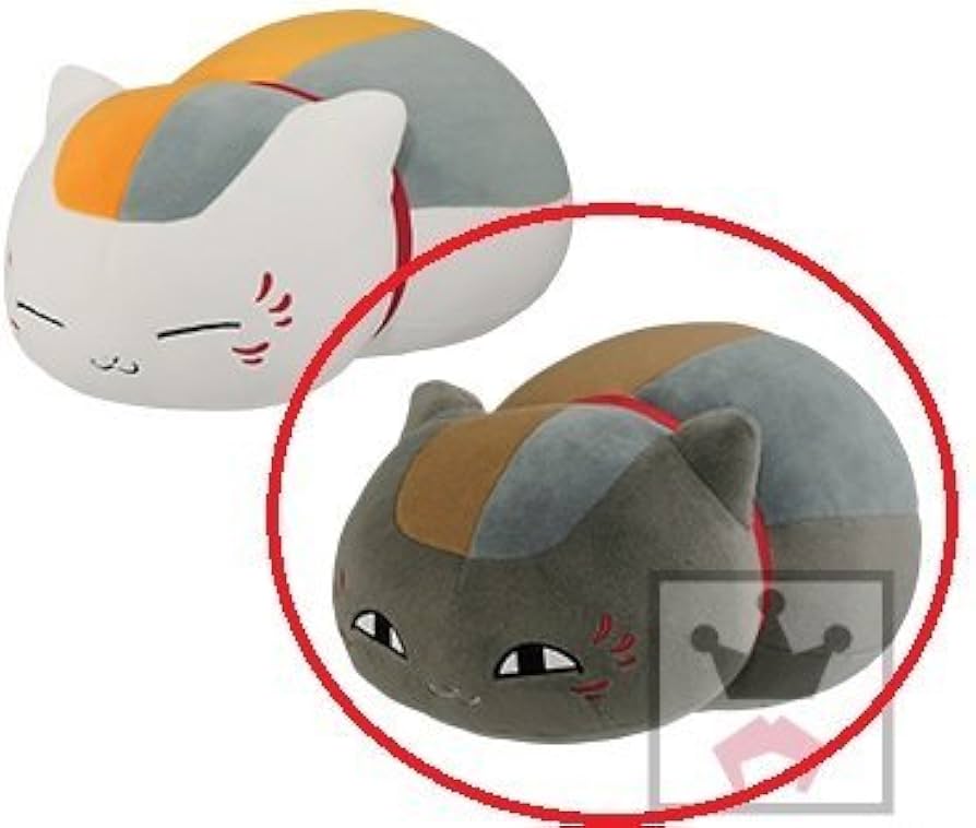 Amazon.co.jp: 夏目友人帳 でっかいふわむにニャンコ先生ぬいぐるみ 黒