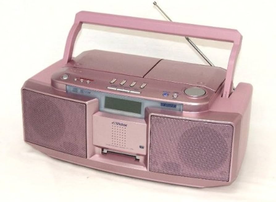 Amazon.co.jp: Victor ビクター JVC RC-T1MD-P ピンク CD-MDポータブル