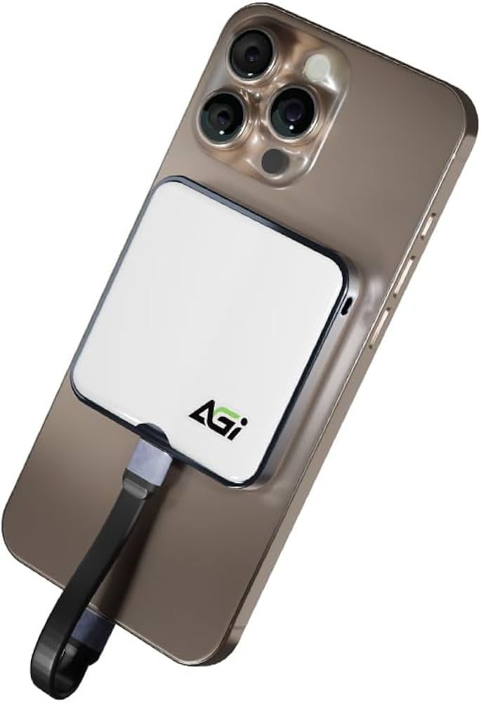 Amazon | AGI 外付け SSD 2TB 白 MagSafe 対応 読み取り最大 2050MB/秒