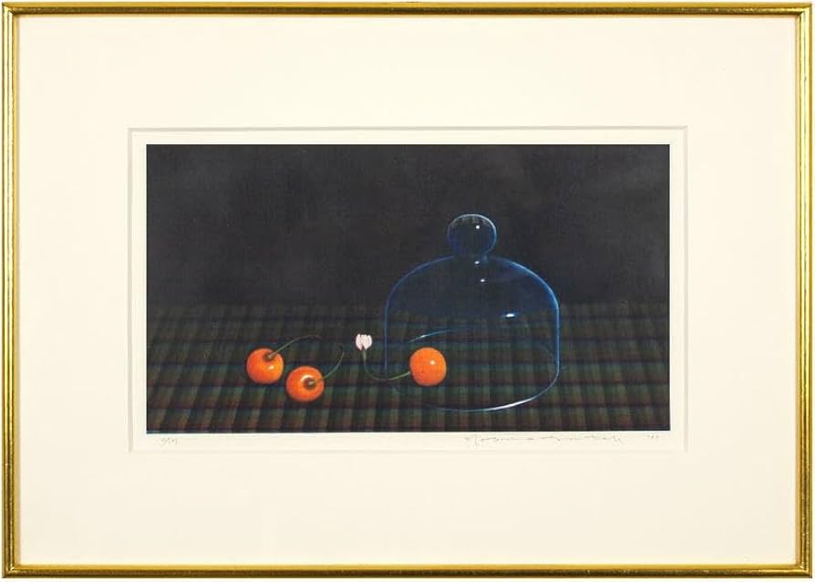 Amazon｜佐藤暢男「 ディシュカバー 」 カラーメゾチント 銅版画 額装