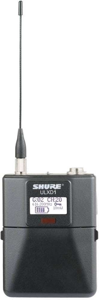 Amazon.com: Shure ULXD1 Bodypack Transmitter - for use with ULX-D