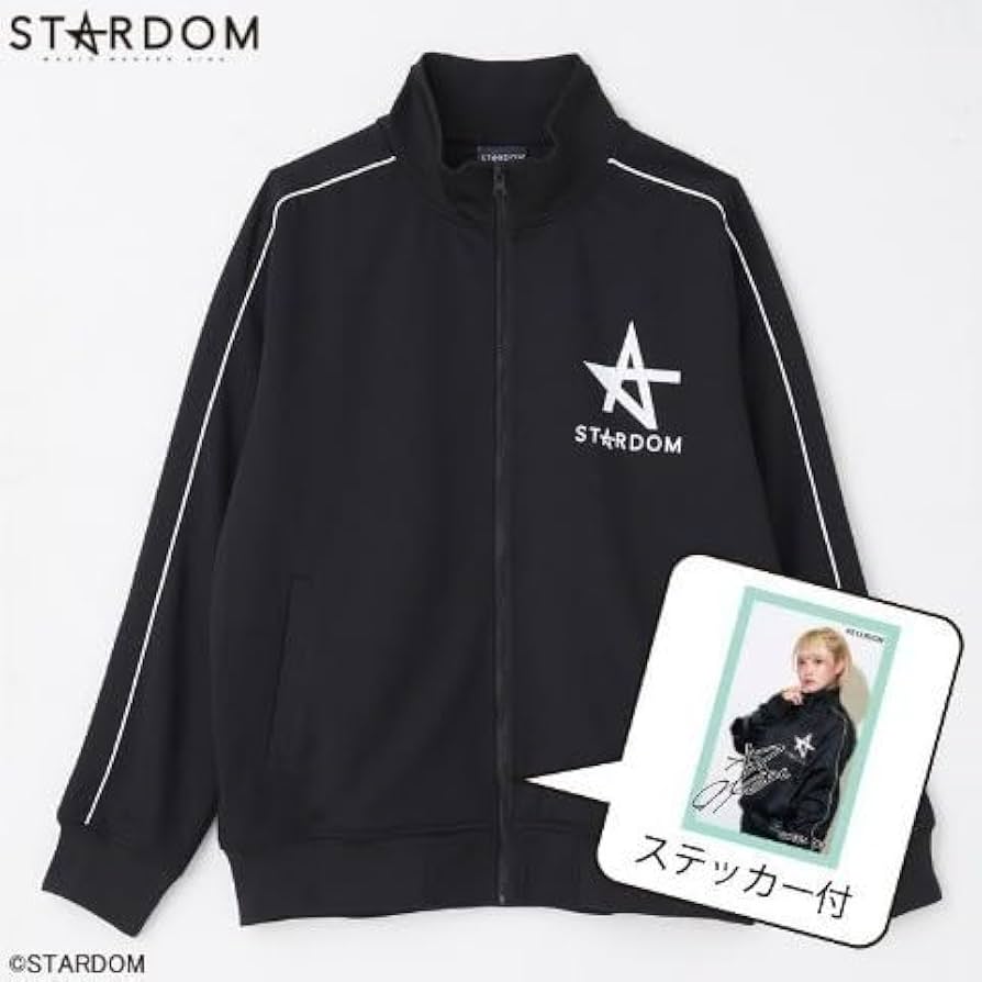 Amazon.co.jp: スターダム STARDOM メンズ トラックジャケット M タグ