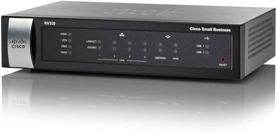 Amazon.com: CISCO DESIGNED Rv320 Dual Wan VPN Router - 6 Ports