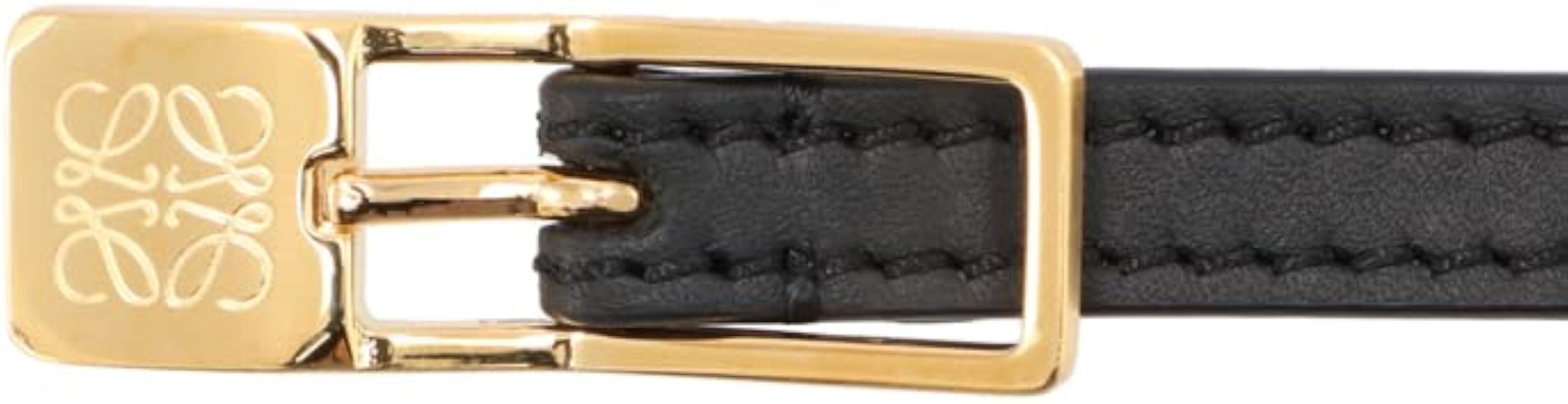 Amazon | [ロエベ] ベルト アマソナ パッドロック レザー 1cm幅 細