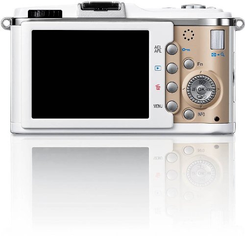 Amazon | OLYMPUS ミラーレス一眼 E-P1 レンズキット ホワイト E-P1