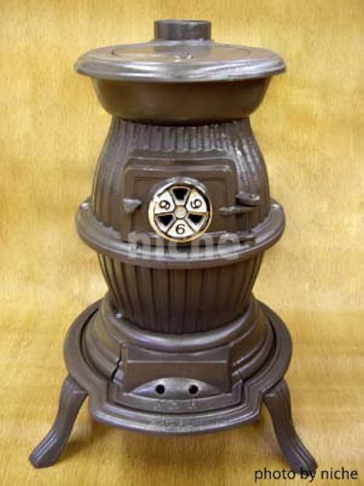 Amazon | ダルマ型鋳物薪ストーブNO.7S | 薪暖炉・薪ストーブ