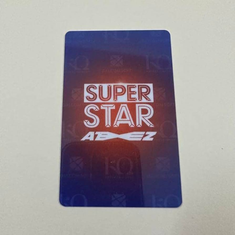 Amazon.co.jp: ATEEZ superstar ssatz PVC トレカ ユノ ソウルコン