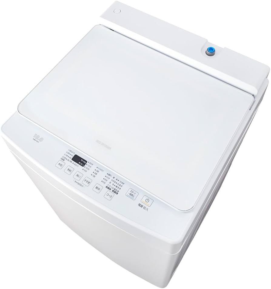 Amazon | 【新生活応援商品】 アイリスオーヤマ 洗濯機 10kg 幅58.6cm