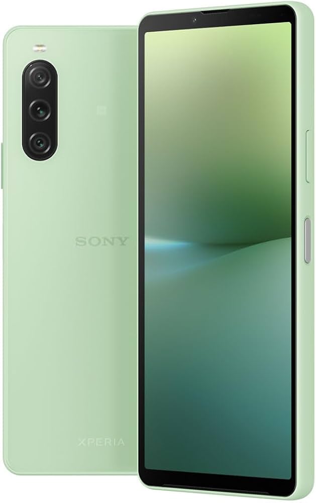 Amazon | ソニー Xperia 10V セージグリーン SIMフリースマホ XQ-DC44