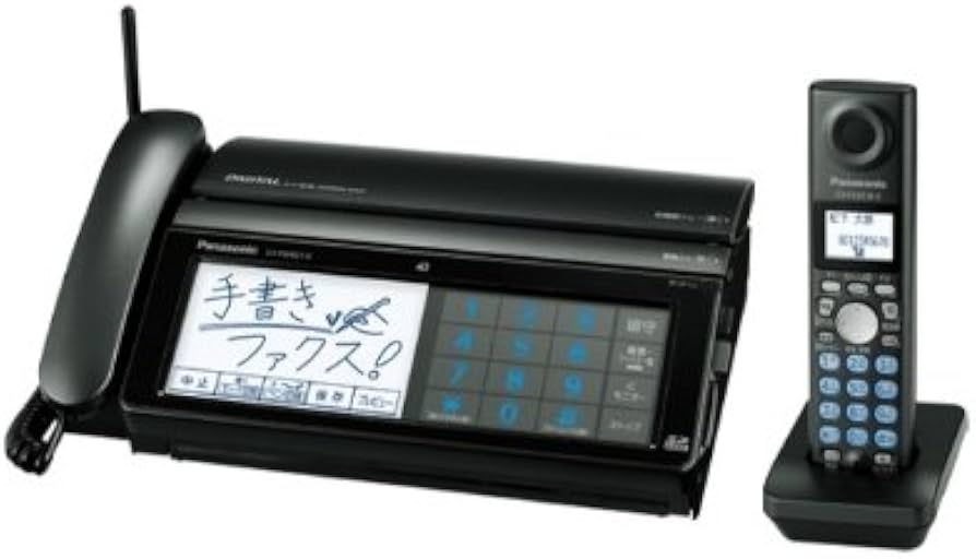 Amazon.co.jp: パナソニック おたっくす デジタルコードレスFAX 子機1