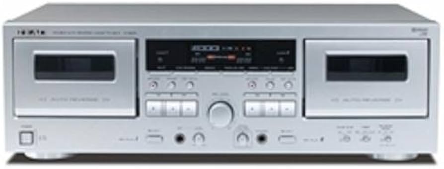 Amazon.co.jp: TEAC カセットデッキ ダブルオートリバース シルバー W