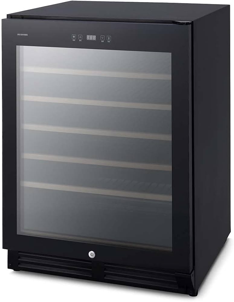 Amazon.co.jp: アイリスオーヤマ ワインセラー 51本収納