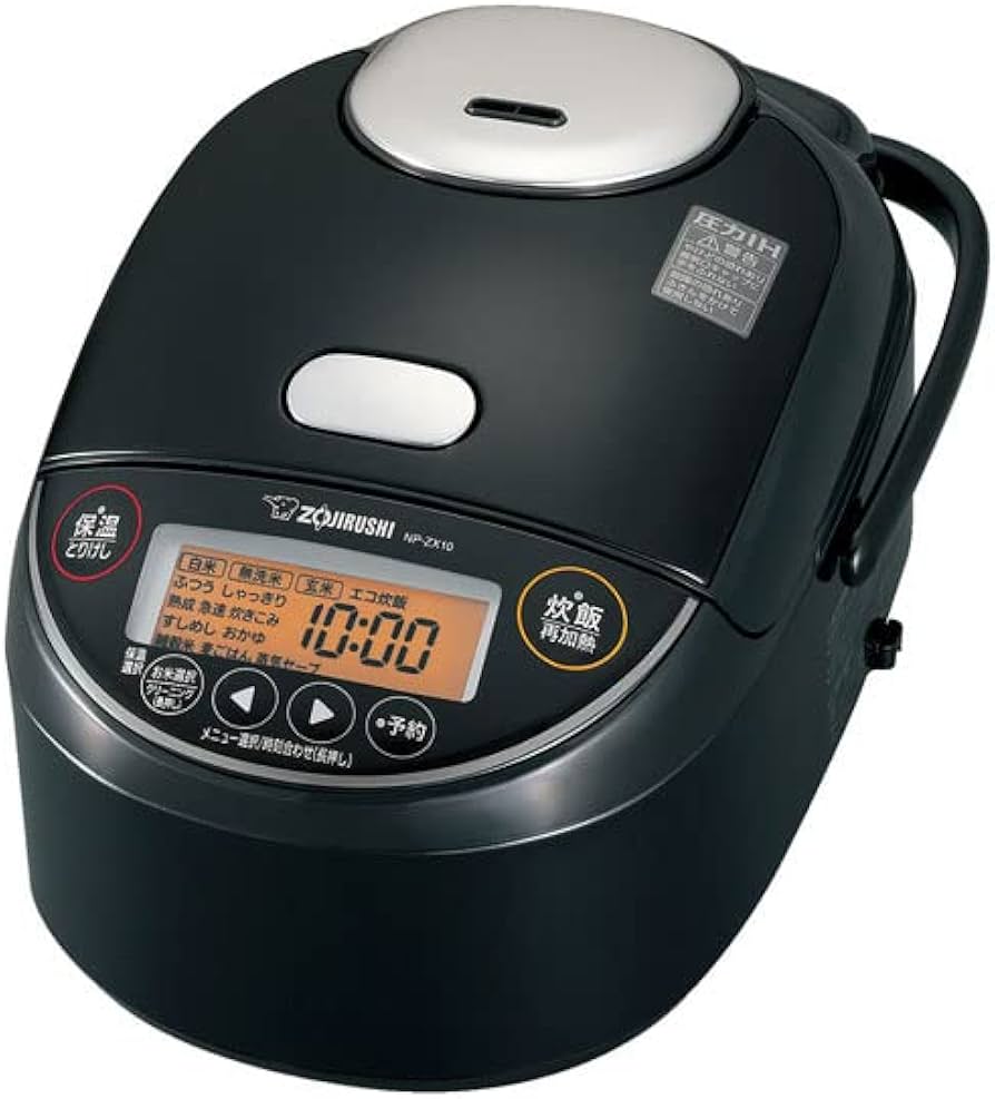 Amazon | 象印マホービン 炊飯器 1升 ブラック NP-ZX18-BA | 象印