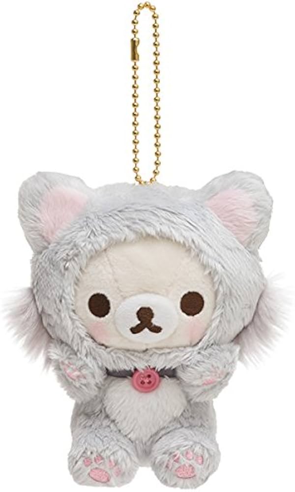 Amazon.co.jp: リラックマ コリラックマキャット ぶらさげぬいぐるみ