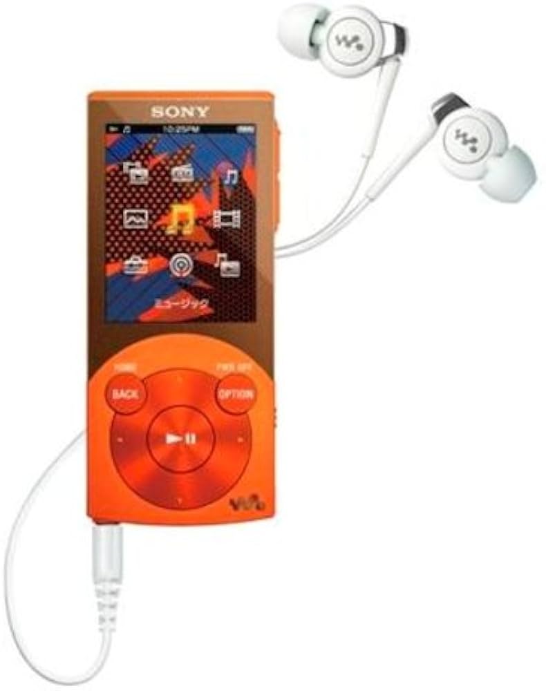 Amazon | SONY ウォークマン Sシリーズ 8GB オレンジ NW-S644/D | Sony