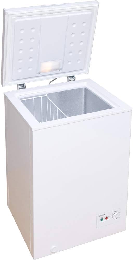 Amazon.co.jp: アイリスオーヤマ 冷凍庫 100L 上開き ノンフロン