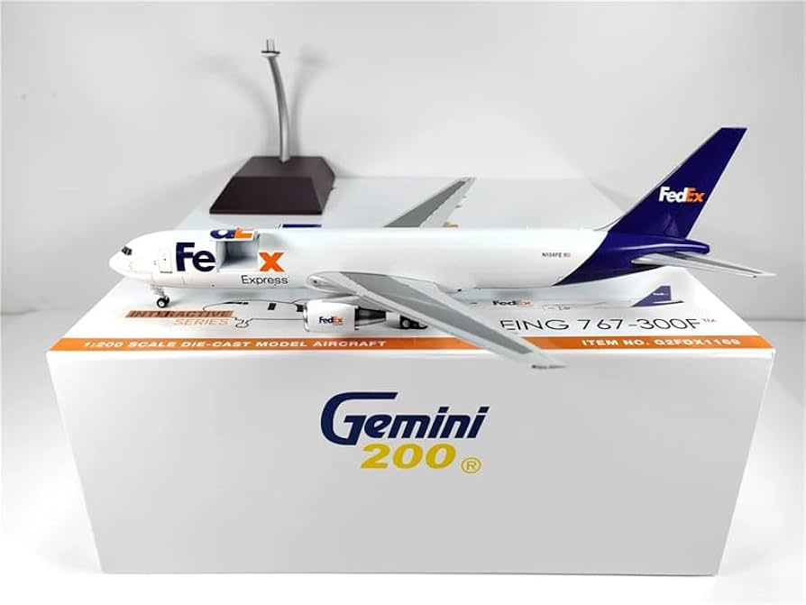 Amazon.co.jp: GeminiJets 1:200 完成品 for FedEx Express for Boeing