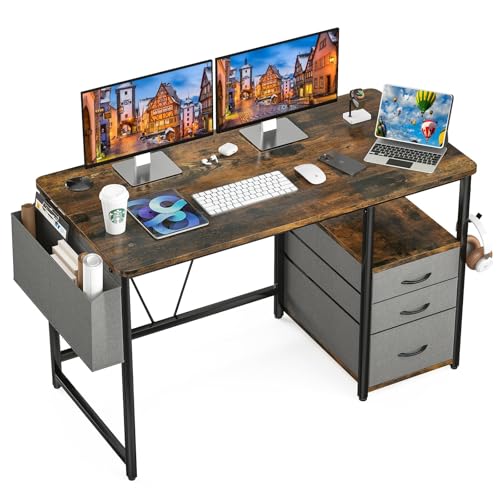 パソコンデスク 幅120cm 奥行60cm 引き出し」の人気商品一覧 | 安い