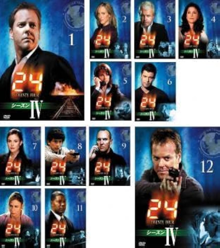 Amazon.co.jp: 24 TWENTY FOUR トゥエンティフォー シーズン4 全12枚