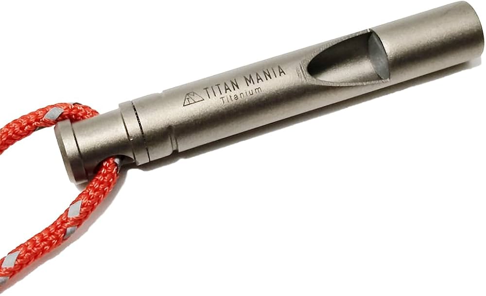 Amazon.co.jp: TITAN MANIA(チタンマニア) ホイッスル 笛 チタン製