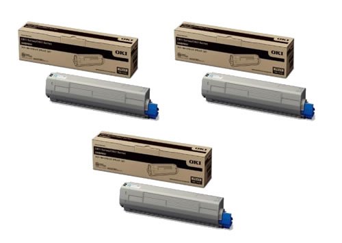 Amazon | OKI 純正品 TNR-C3LK1 トナーカートリッジ ブラック 3本
