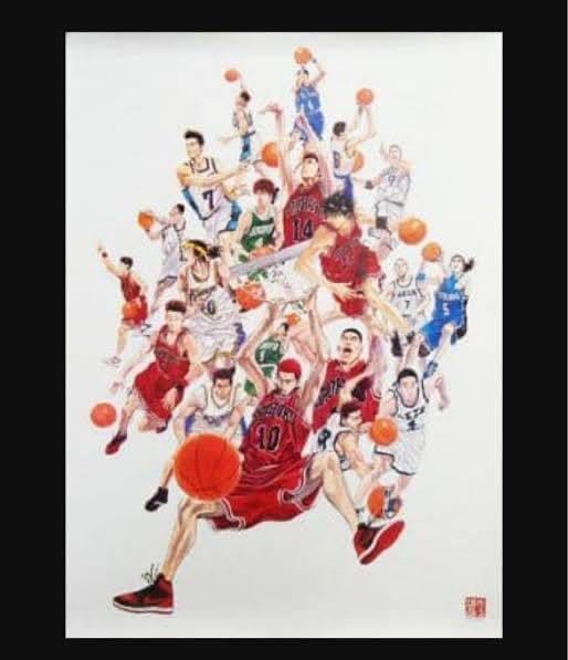 Amazon.co.jp: スラムダンク 公式 A全ポスター 原画デザイン slam dunk