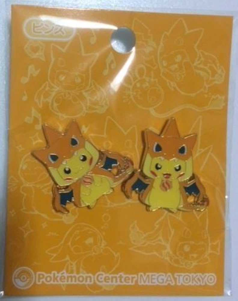 Amazon | ピンズセット ポケモンセンターメガトウキョーのピカチュウ
