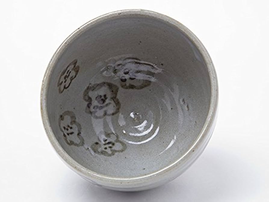 Amazon | 荒川武夫 作 虎渓山 水月窯 粉吹風茶碗 | 荒川武夫 | 抹茶碗 通販