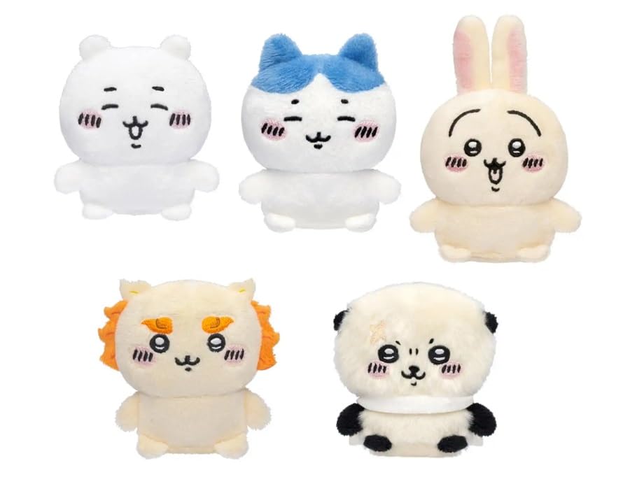 Amazon | 【ちいかわ お座りぬいぐるみ2 5種セット】フルコンプ