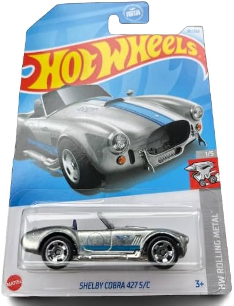 Amazon.com: Hot Wheels Shelby Cobra 427 S/C 1/5 Scale Diecast Car