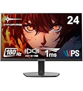 Amazon.co.jp: Minifire ゲーミングモニター 24インチ 180Hz 内蔵