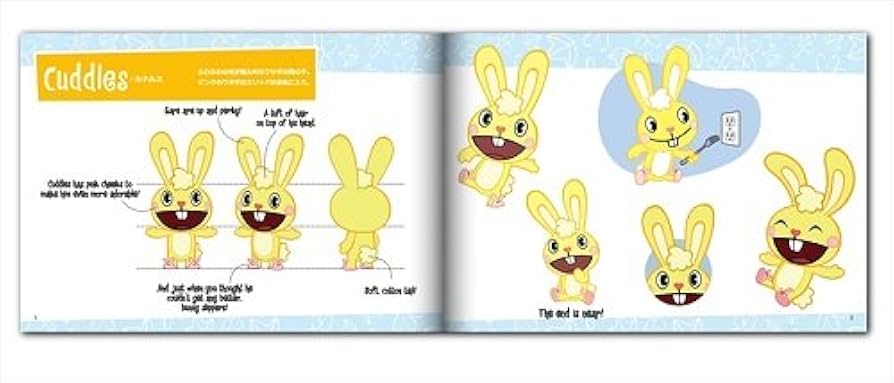 Amazon.co.jp: ハッピーツリーフレンズ公式設定画&イラスト集 : おもちゃ