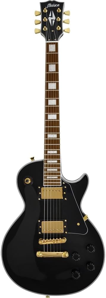 Amazon | Maison メイソン エレキギター レスポールタイプ LP-38C/BK