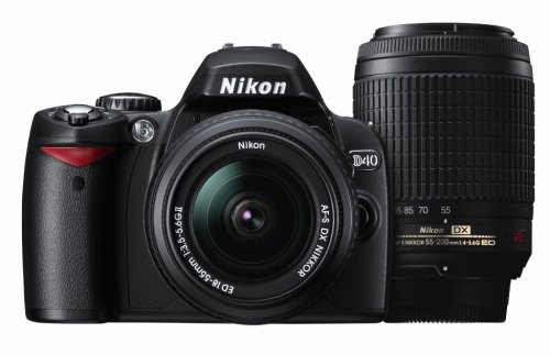 Amazon | Nikon デジタル一眼レフカメラ D40 ダブルズームキットII