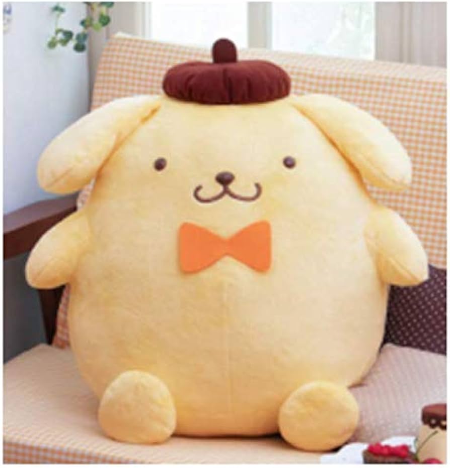 Amazon.co.jp: フリュー ポムポムプリン 超超BIGぬいぐるみ 蝶ネクタイ