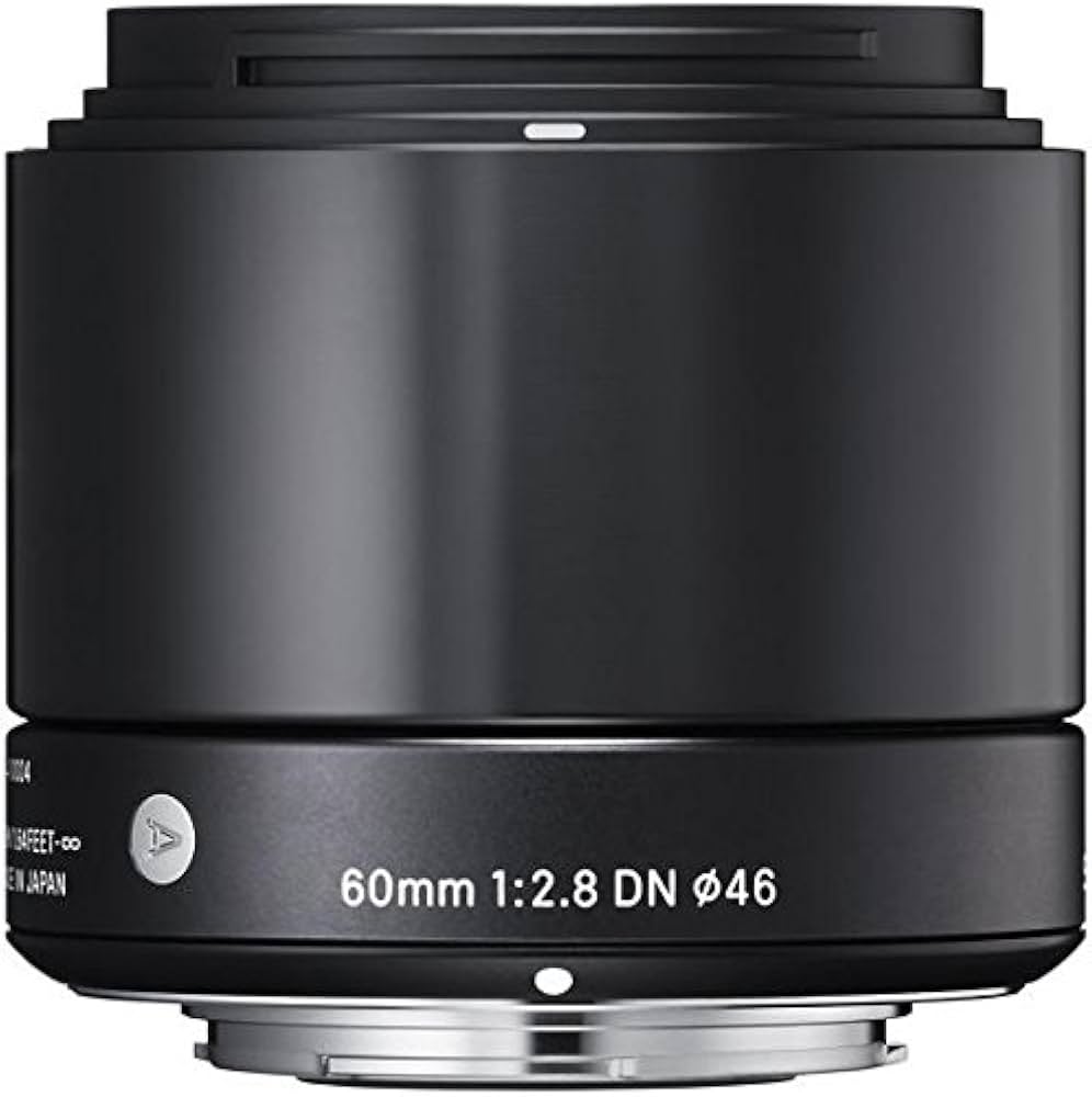 Amazon.co.jp: SIGMA 単焦点望遠レンズ Art 60mm F2.8 DN ブラック