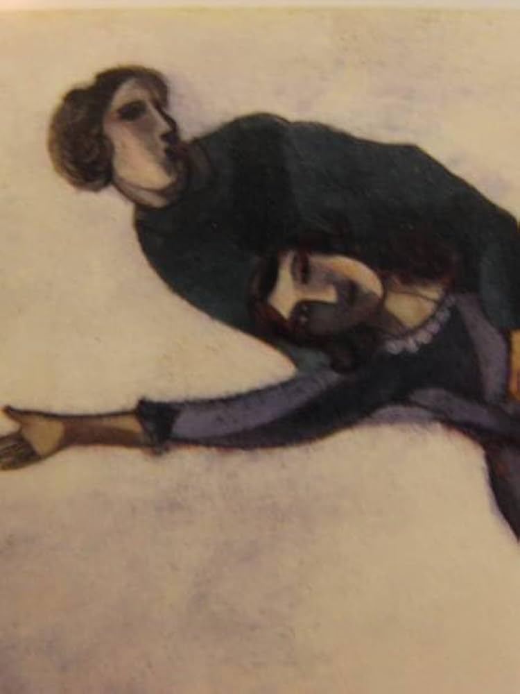 Amazon.co.jp: マルク シャガール、町の上でヴィテブスク、集画、額付