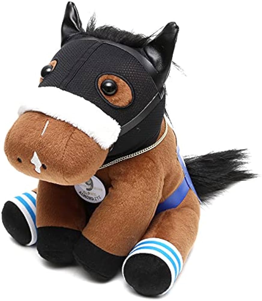 Amazon.co.jp: 引退レース アーモンドアイ ぬいぐるみ ジャパンカップ