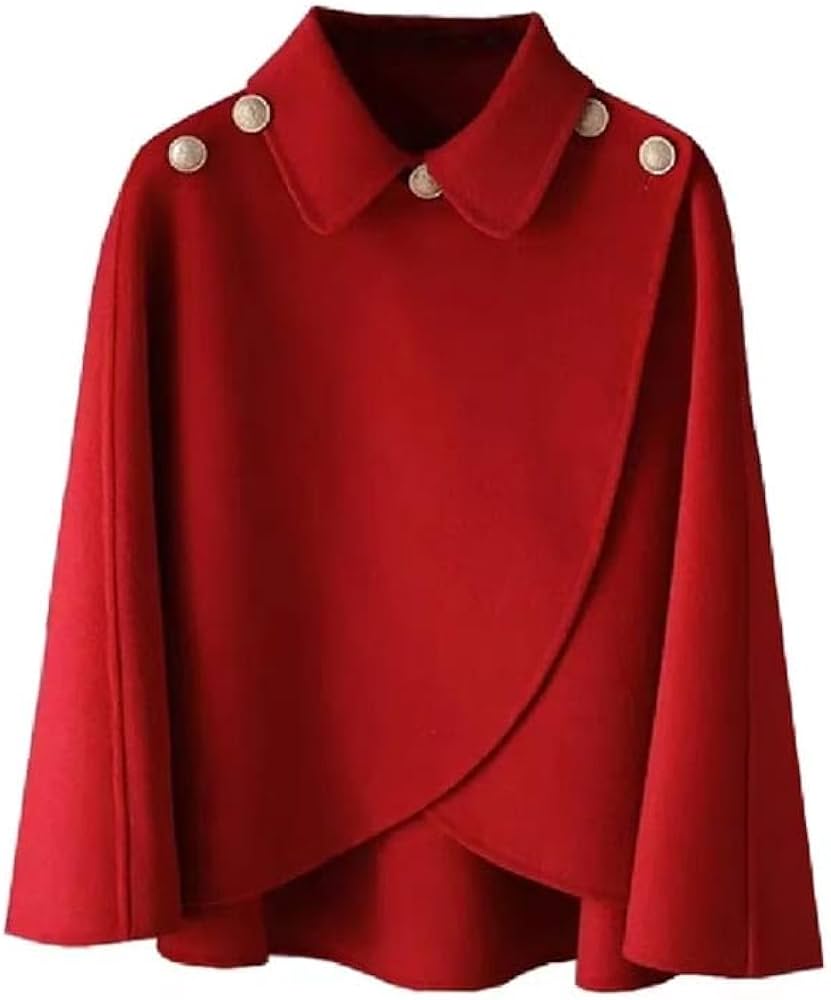 Amazon.co.jp: ケープコート ポンチョ ポンチョコート レディース