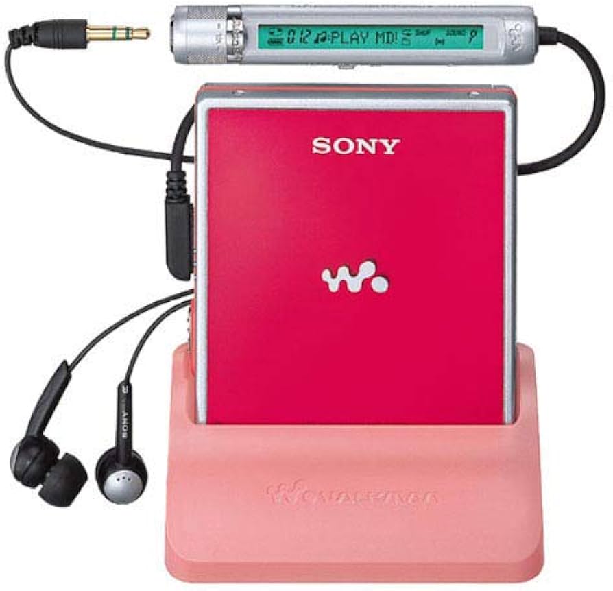 Amazon.co.jp: SONY ソニーMZ-E620（-R） レッド系 ポータブルMD
