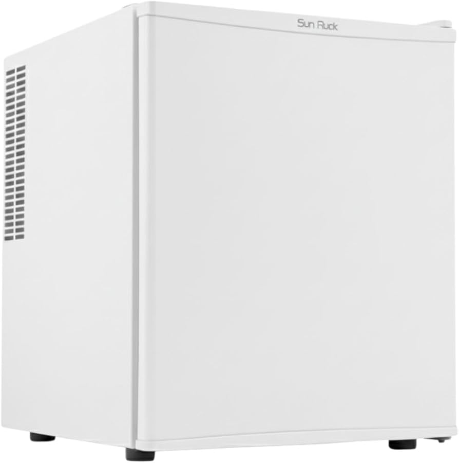 Amazon | SunRuck 冷蔵庫 小型 48L ホワイト 強化ガラス棚仕様 静冷