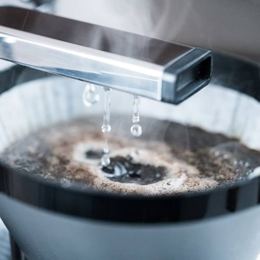 Amazon | ガラスカラフェ、つや消しシルバーとMoccamaster KB 741 10