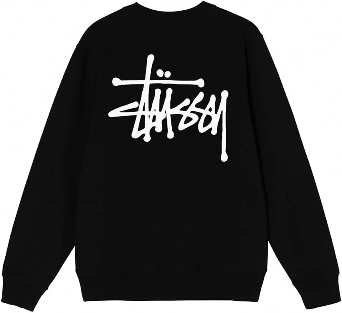 Amazon.co.jp: [ステューシー] スウエットトレーナー BASIC CREW SWEAT
