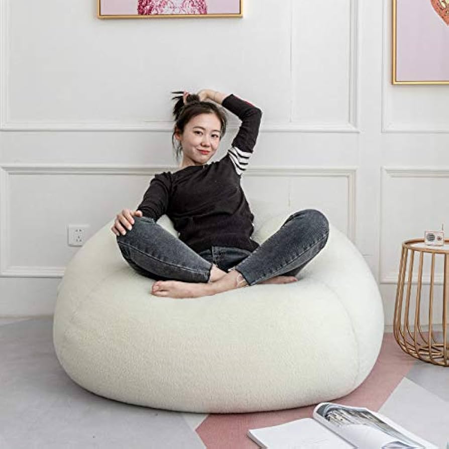 Amazon.co.jp: [JIMSHUINIO] ビーズクッション ひとをだめにする