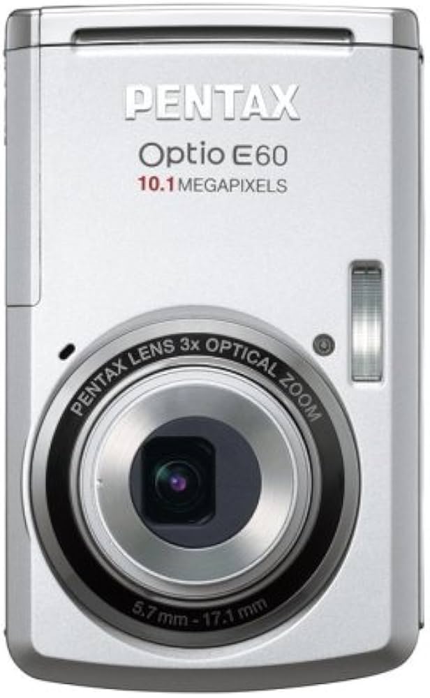 Amazon | PENTAX デジタルカメラ Optio (オプティオ) E60 シルバー