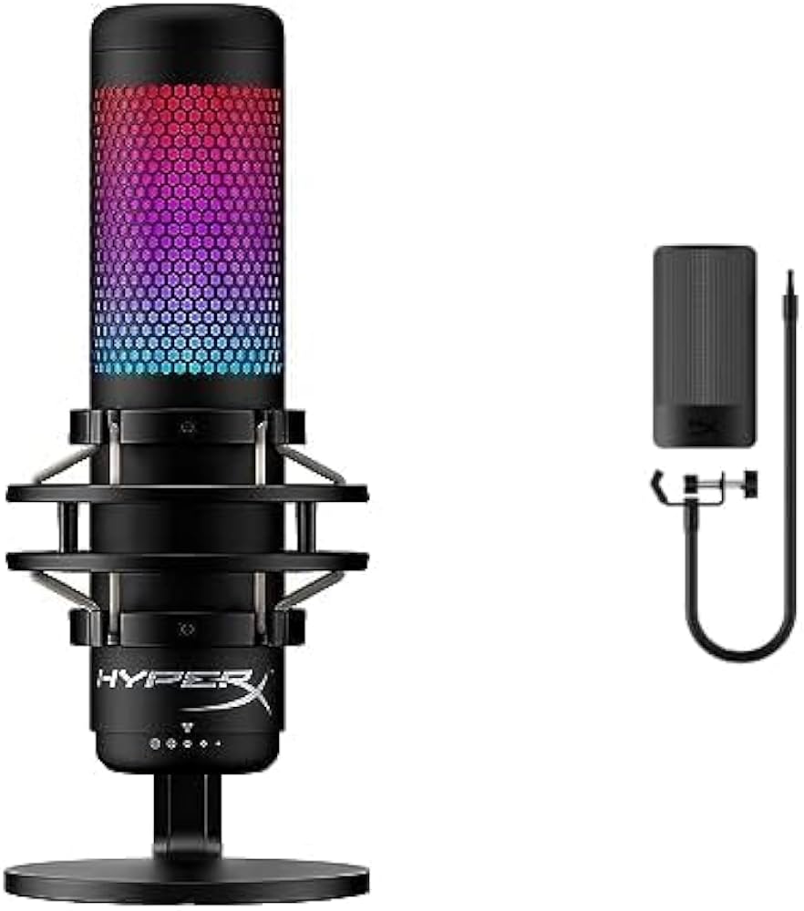 Amazon.com: Bundle of HyperX QuadCast S – RGB USB Condenser