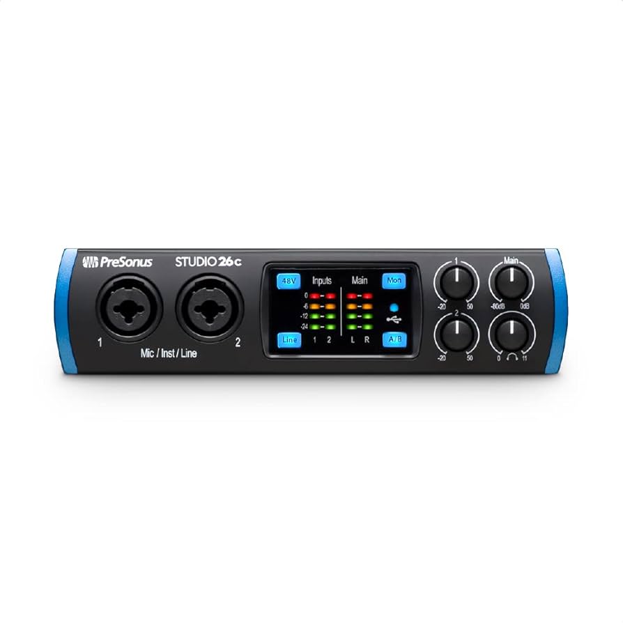 Amazon.co.jp: PreSonus Studio 26c オーディオ/MIDIインターフェース